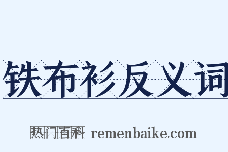 铁布衫反义词是什么意思的图片